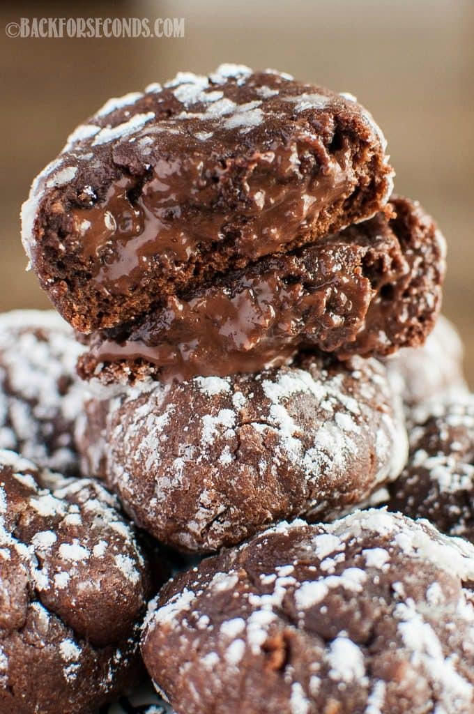 Chocolate Cookies From Scratch
 Chocolate Crinkle Gooey Butter Cookies from Scratch