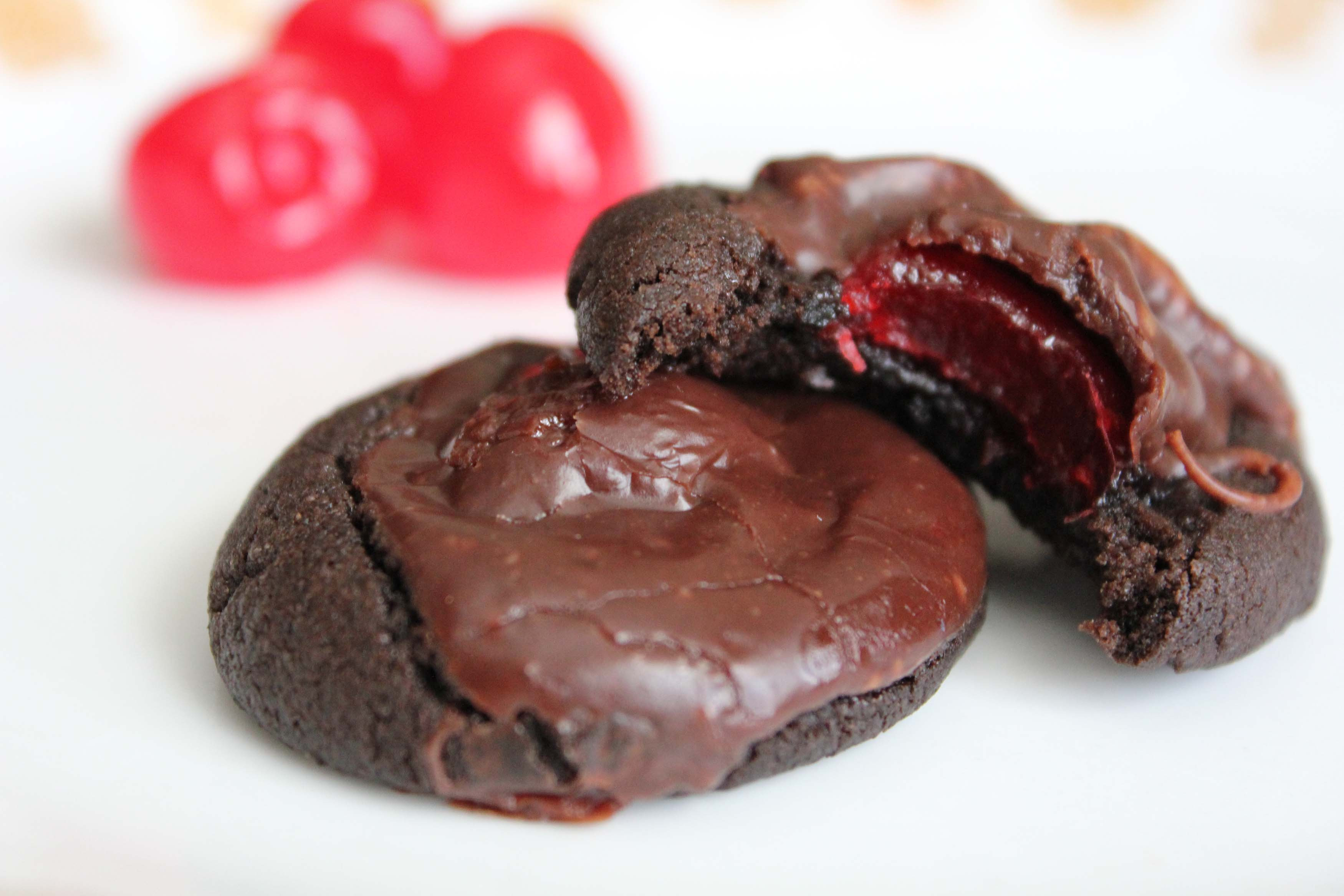 Chocolate Covered Cherry Cookies
 Chocolate Covered Cherry Cookies