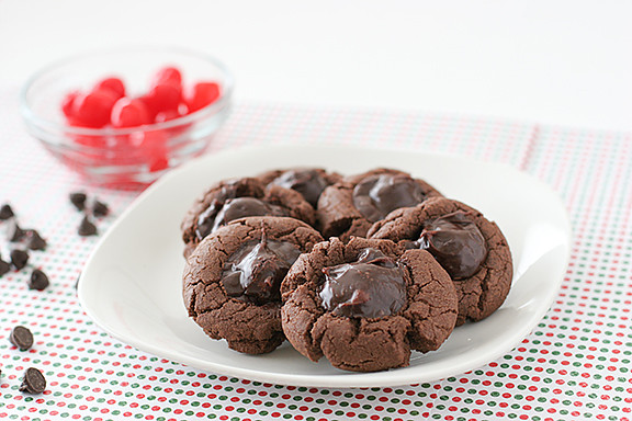 Chocolate Covered Cherry Cookies
 Chocolate Covered Cherry Delights Taste and Tell