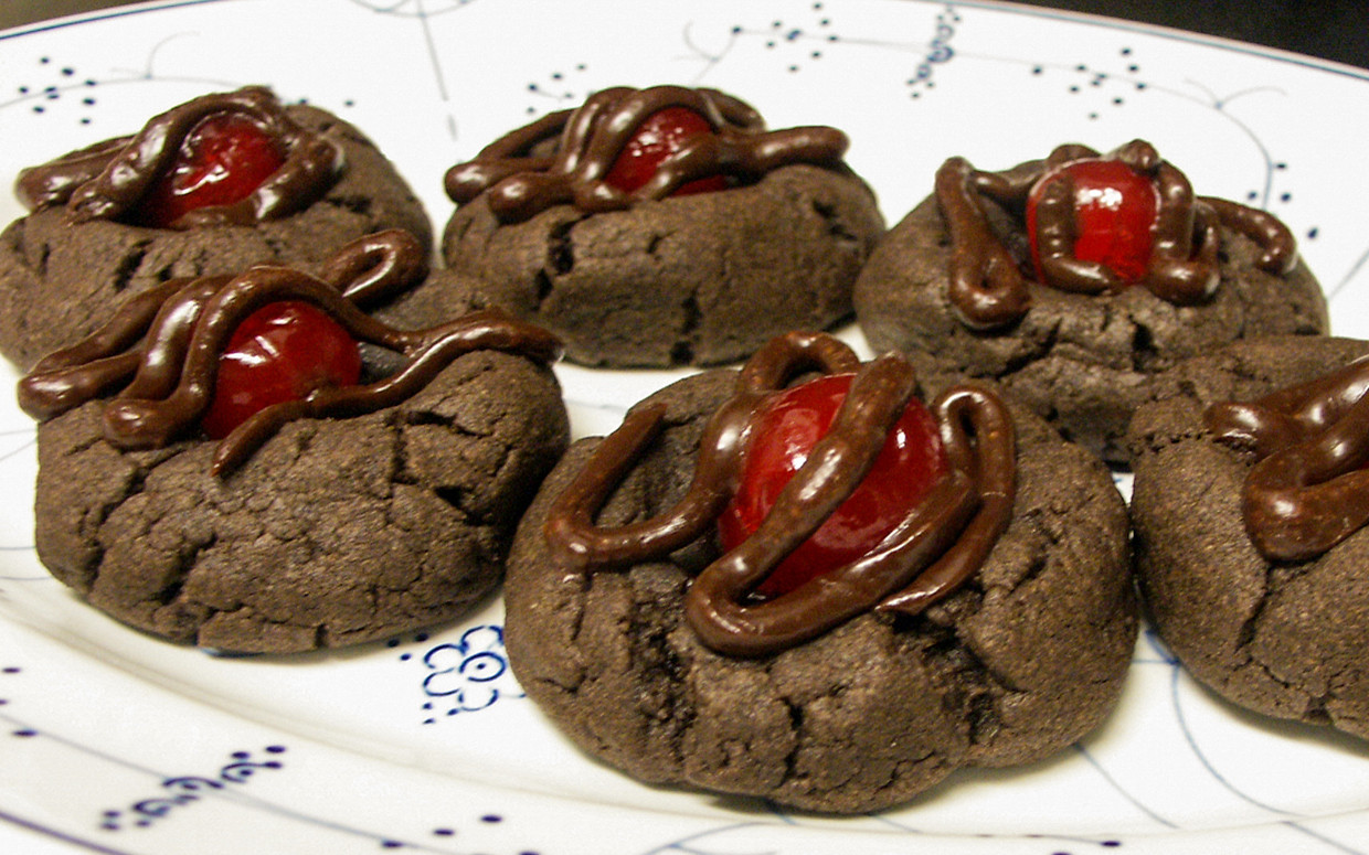 Chocolate Covered Cherry Cookies
 Love Chocolate Covered Cherries Try Them in Cookie Form