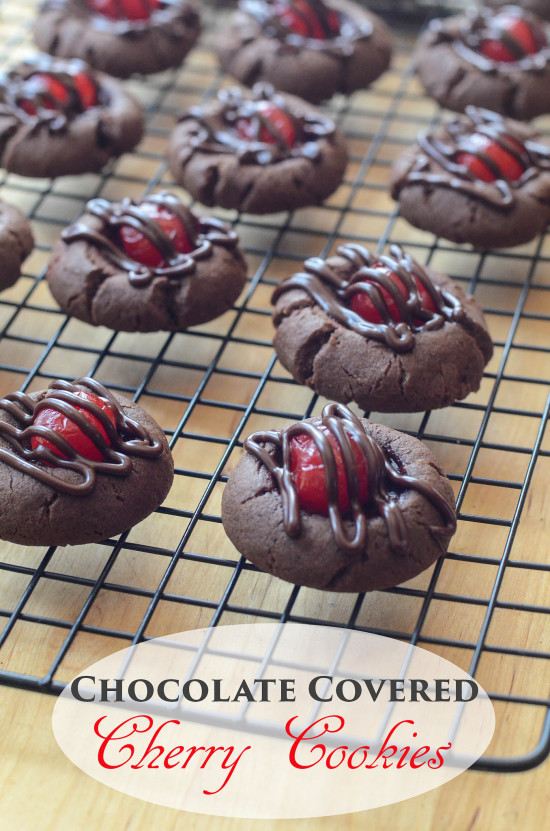 Chocolate Covered Cherry Cookies
 Chocolate Covered Cherry Cookies Valerie s Kitchen