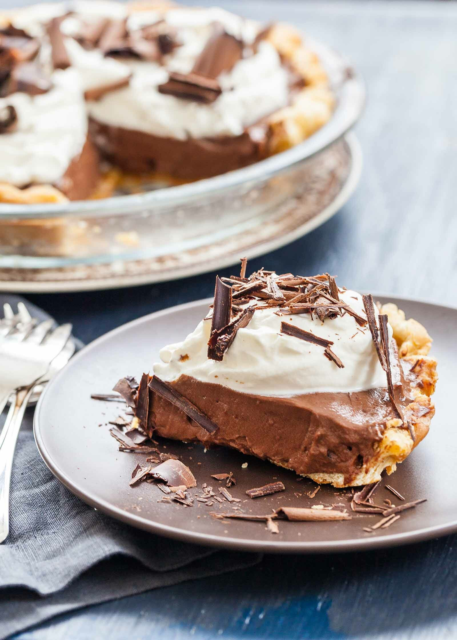 Chocolate Cream Pie
 Easy Chocolate Cream Pie Recipe