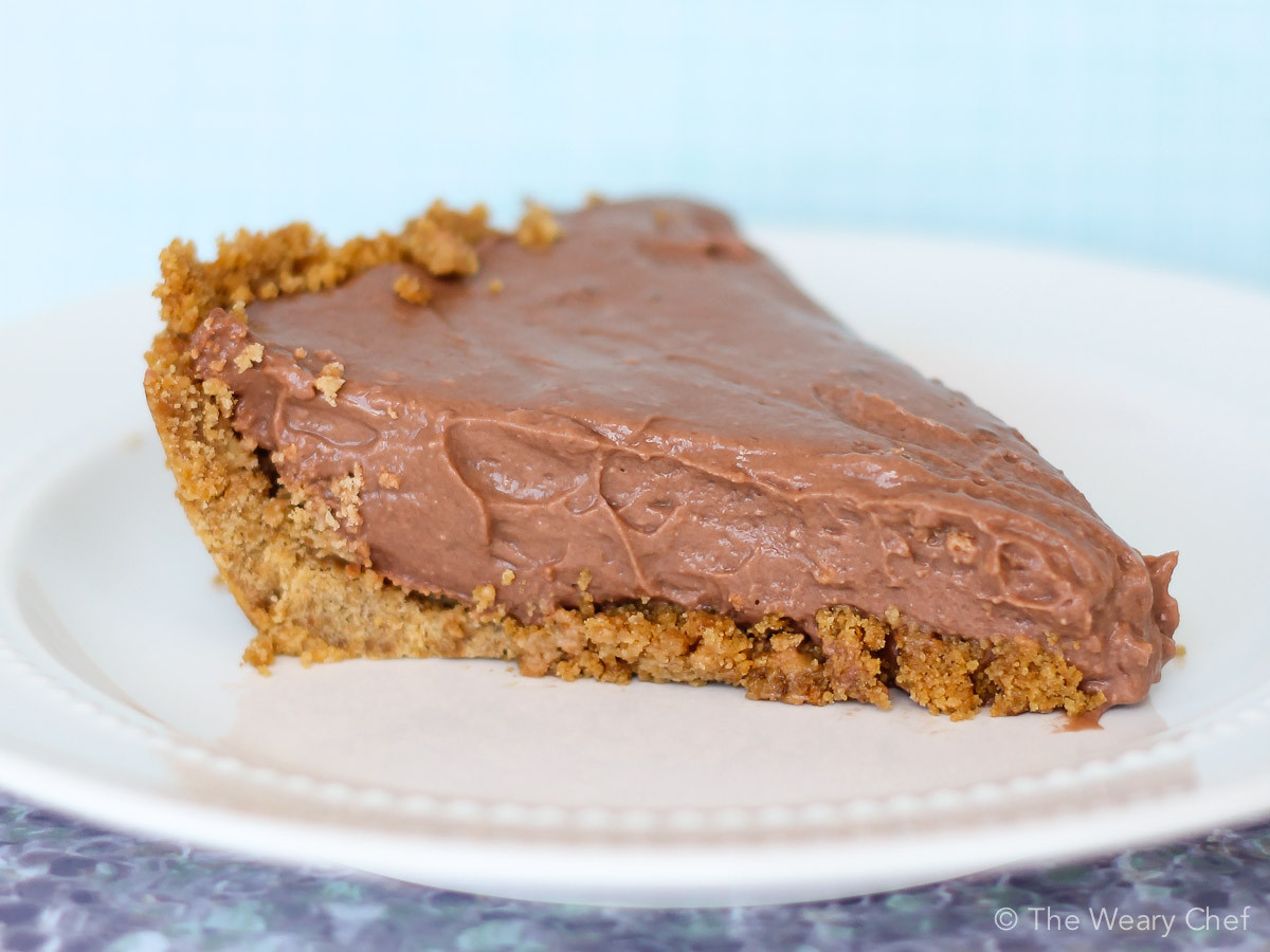 Chocolate Cream Pie With Pudding
 Easy Chocolate Pie Recipe with Pudding and Cream Cheese