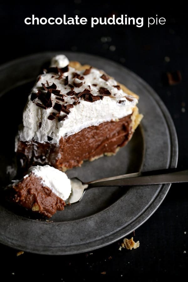 Chocolate Cream Pie With Pudding
 Chocolate Pudding Pie Recipe HOMEMADE Rachel Cooks