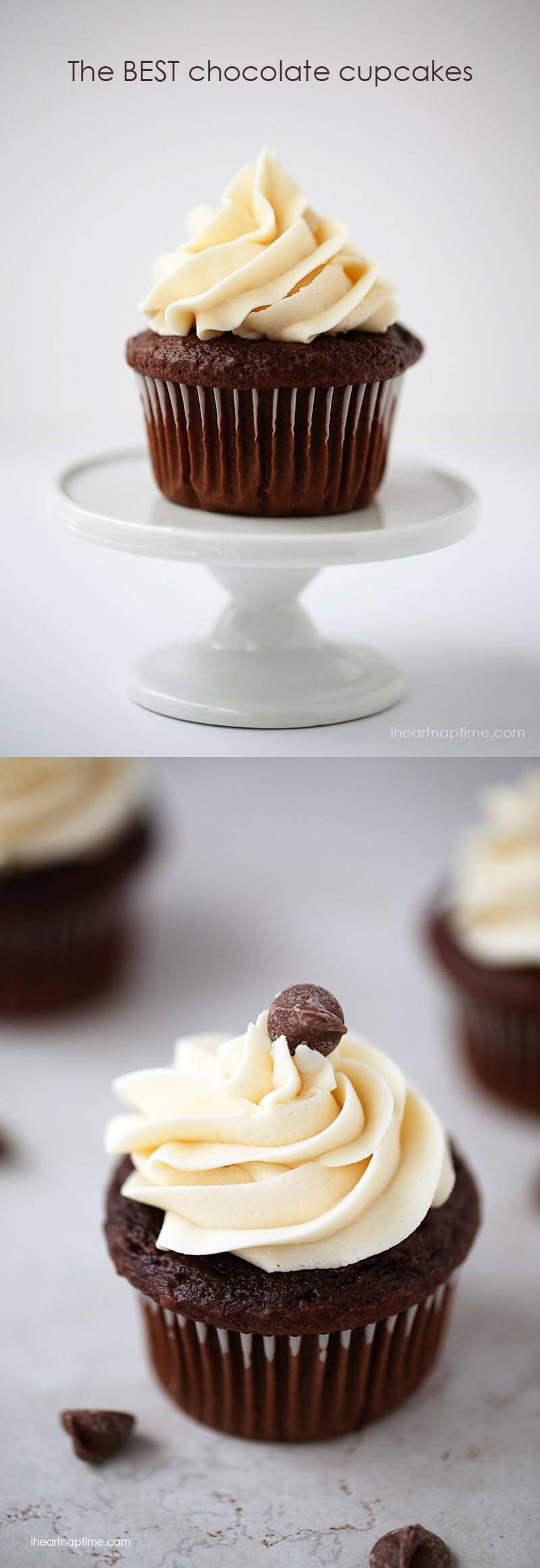 Chocolate Cupcakes Recipe
 The best chocolate cupcakes ever I Heart Nap Time