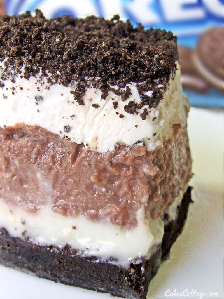 Chocolate Dessert Recipe
 Oreo Delight with Chocolate Pudding Cakescottage