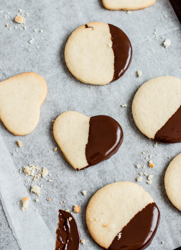 Chocolate Dip Shortbread Cookies
 Chocolate Dipped Shortbread Cookies Pretty Simple Sweet