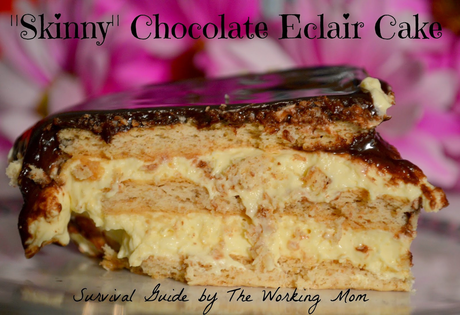 Chocolate Eclair Cake Recipe
 Skinny Chocolate Eclair Cake Recipe Guide For Moms