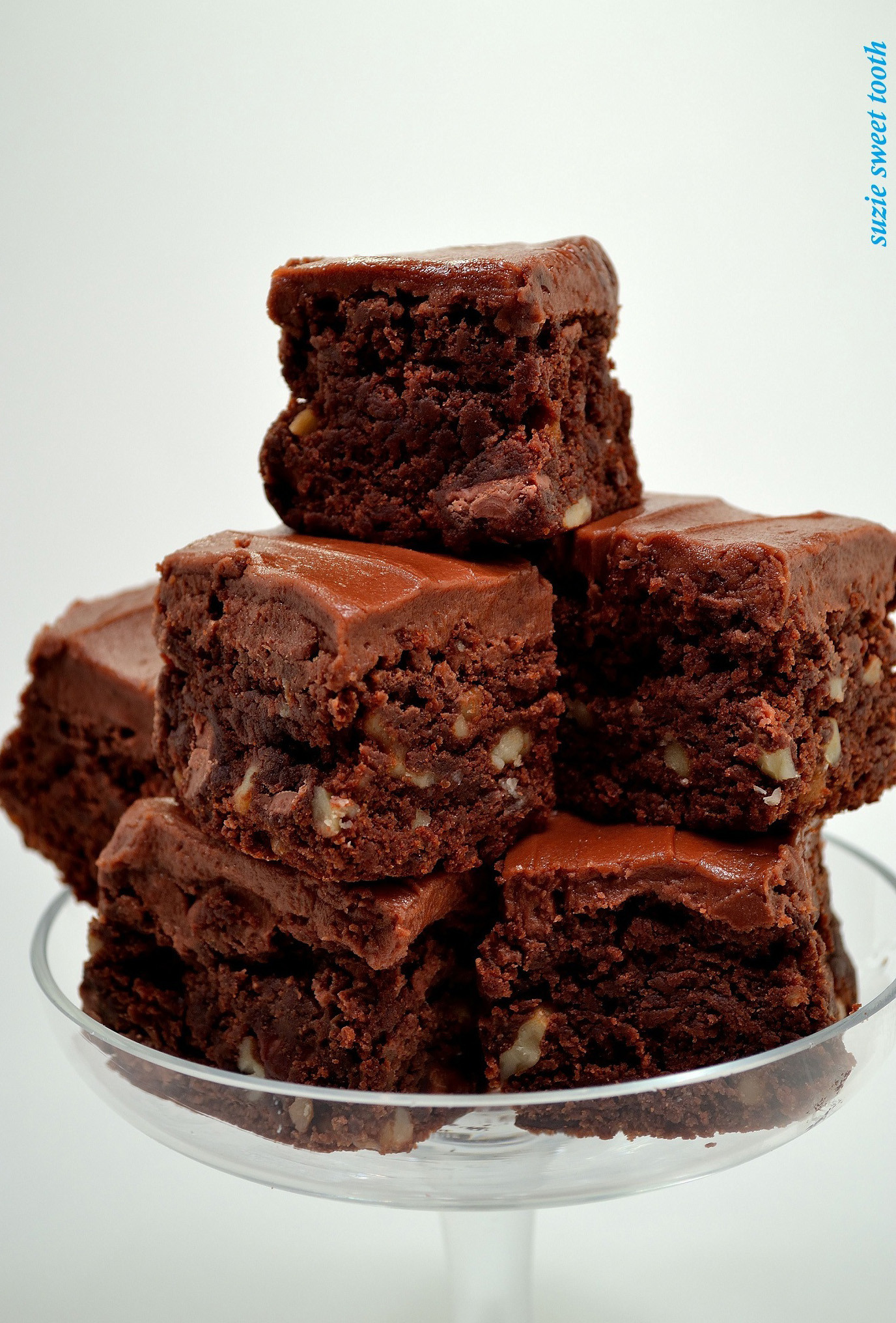 Chocolate Frosting For Brownies
 Fudgy Brownies with Milk Chocolate Frosting