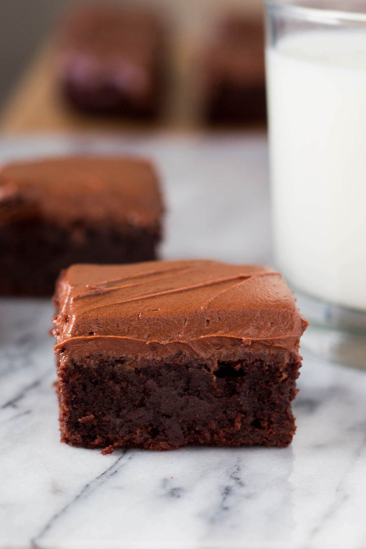 Chocolate Frosting For Brownies
 Fudge Brownies with Chocolate Frosting Just So Tasty