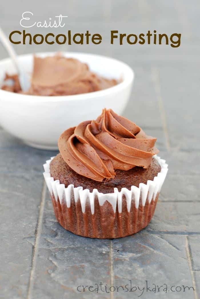 Chocolate Frosting Recipes
 Easiest chocolate frosting recipe