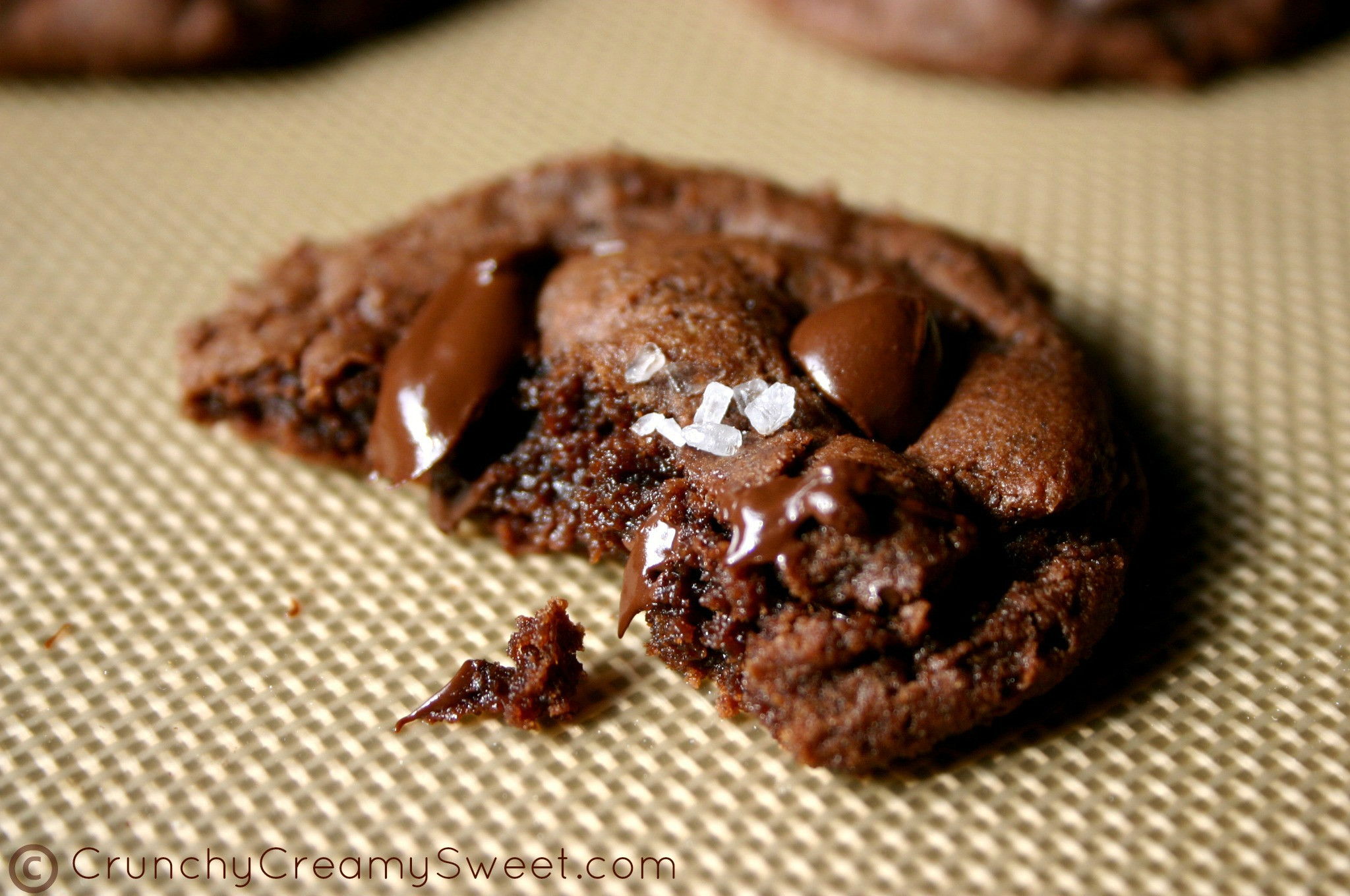 Chocolate Fudge Cookies
 Chocolate Fudge Cookies with Sea Salt GIVEAWAY