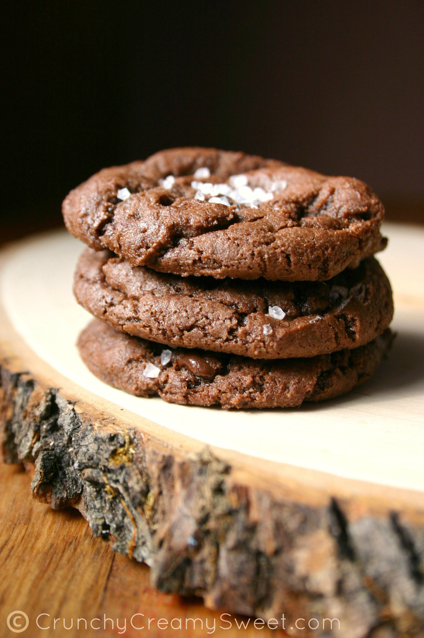 Chocolate Fudge Cookies
 Chocolate Fudge Cookies with Sea Salt GIVEAWAY