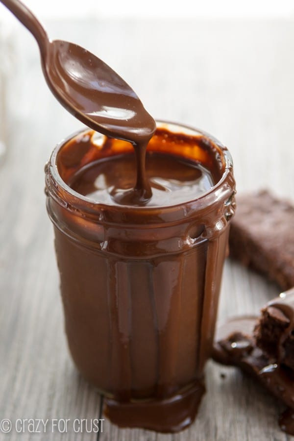 Chocolate Fudge Sauce
 Thick Homemade Chocolate Sauce Crazy for Crust