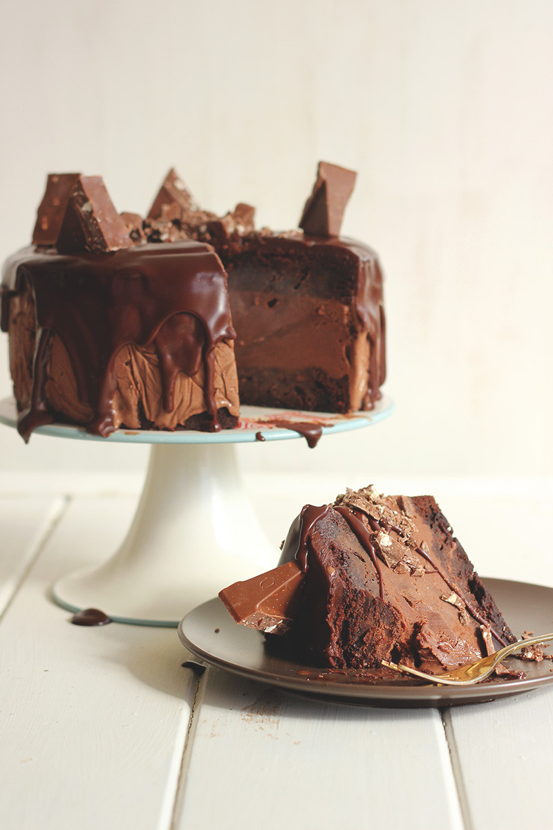 Chocolate Ice Cream Cake
 Toblerone Ice Cream Cake