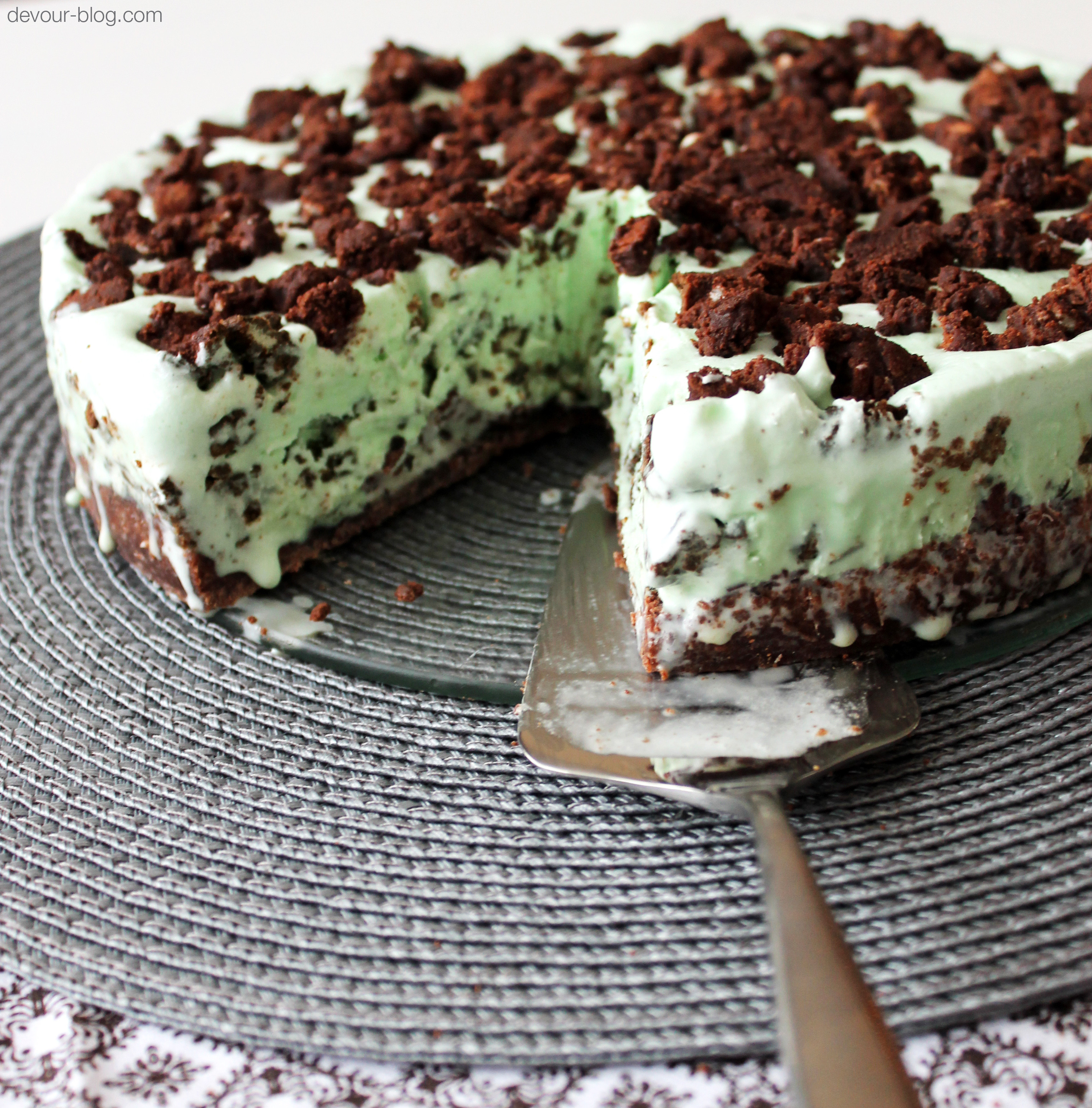 Chocolate Ice Cream Cake
 Mint Chocolate Crunch Ice Cream Cake