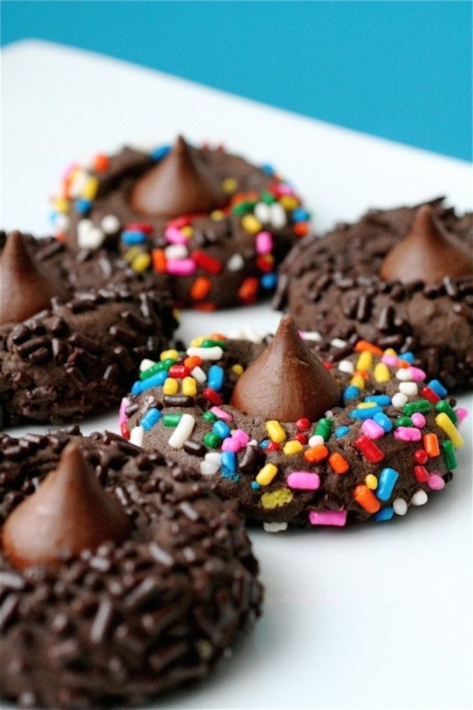 Chocolate Kiss Cookies
 25 Hershey s Kisses Recipes That ll Get You Chocolate