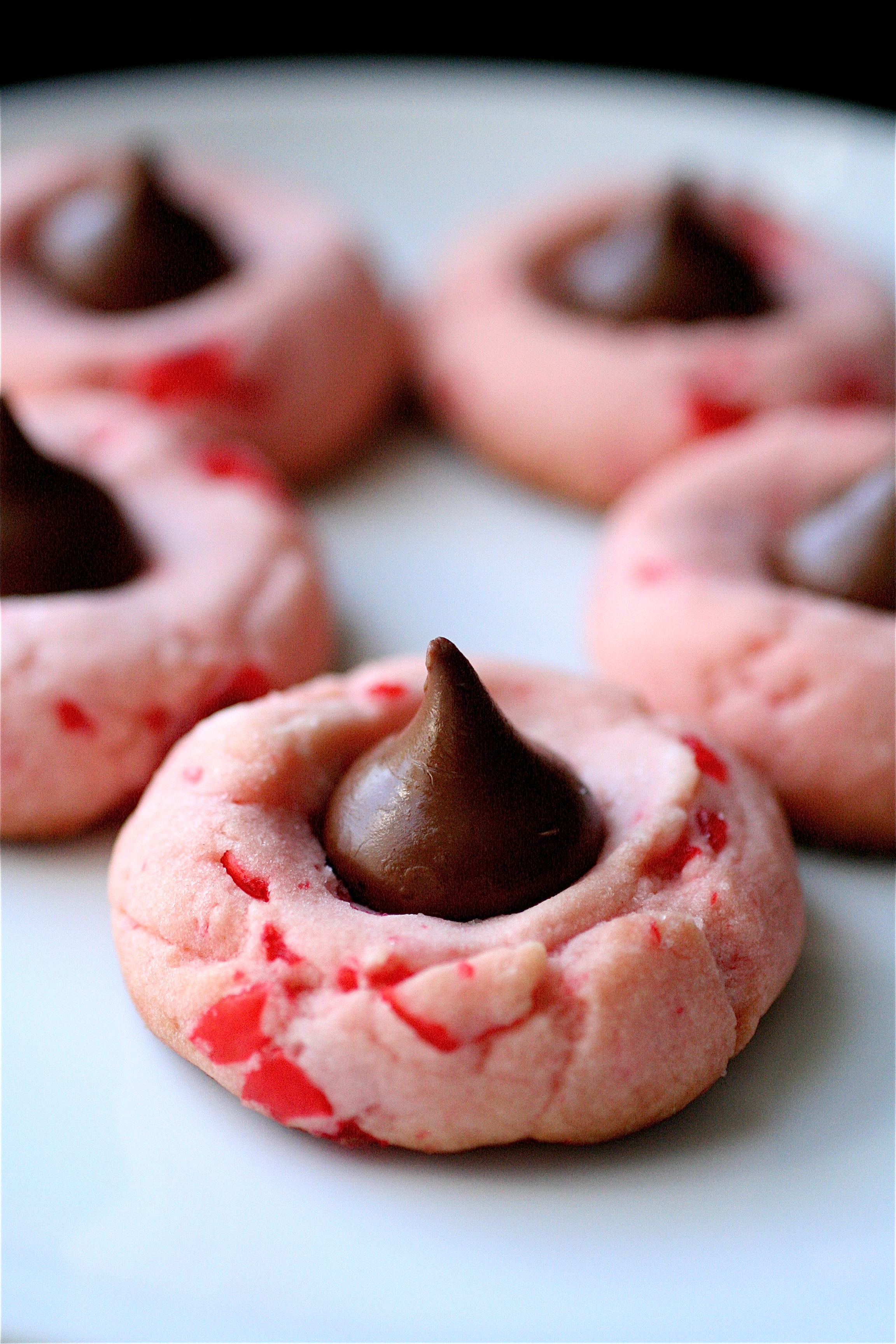 Chocolate Kiss Cookies
 Scentsational Cherry Chocolate Kisses cookies and