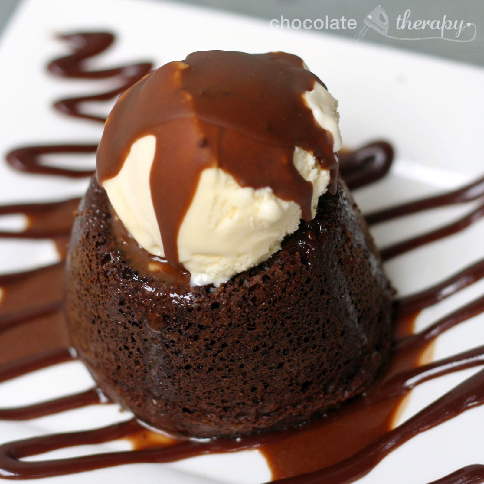 Chocolate Lava Cake
 Chocolate Therapy Copycat Chili s Molten Lava Cakes