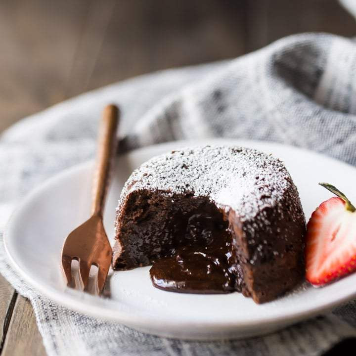 Chocolate Lava Cake
 Chocolate Molten Lava Cakes so rich & decadent Baking a