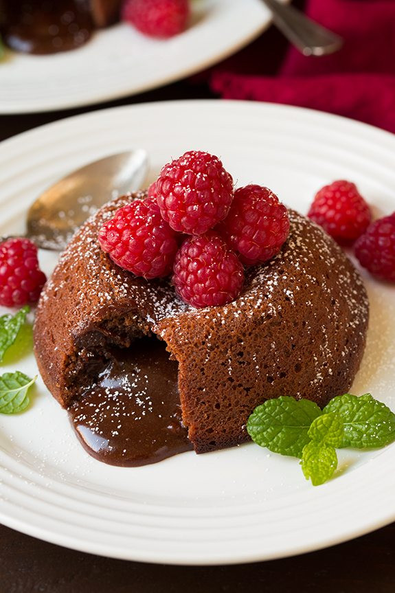 Chocolate Lava Cake
 Molten Chocolate Lava Cakes Cooking Classy