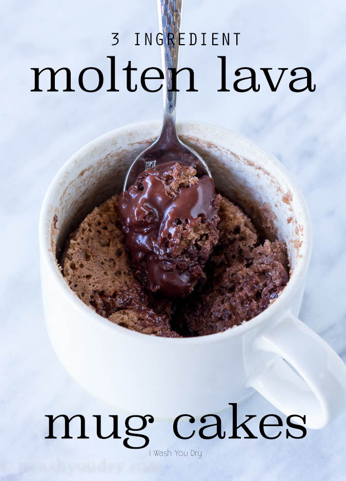 Chocolate Lava Mug Cake
 Chocolate Molten Lava Mug Cake