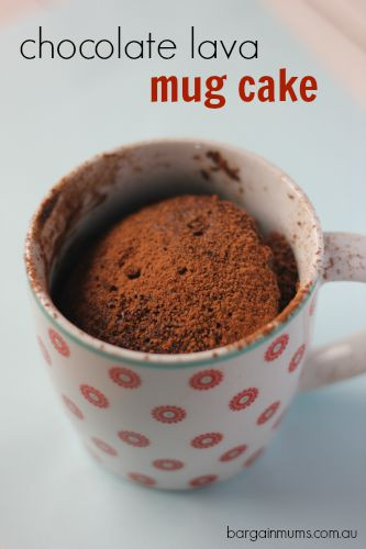 Chocolate Lava Mug Cake
 Chocolate Lava Mug Cake Bargain Mums