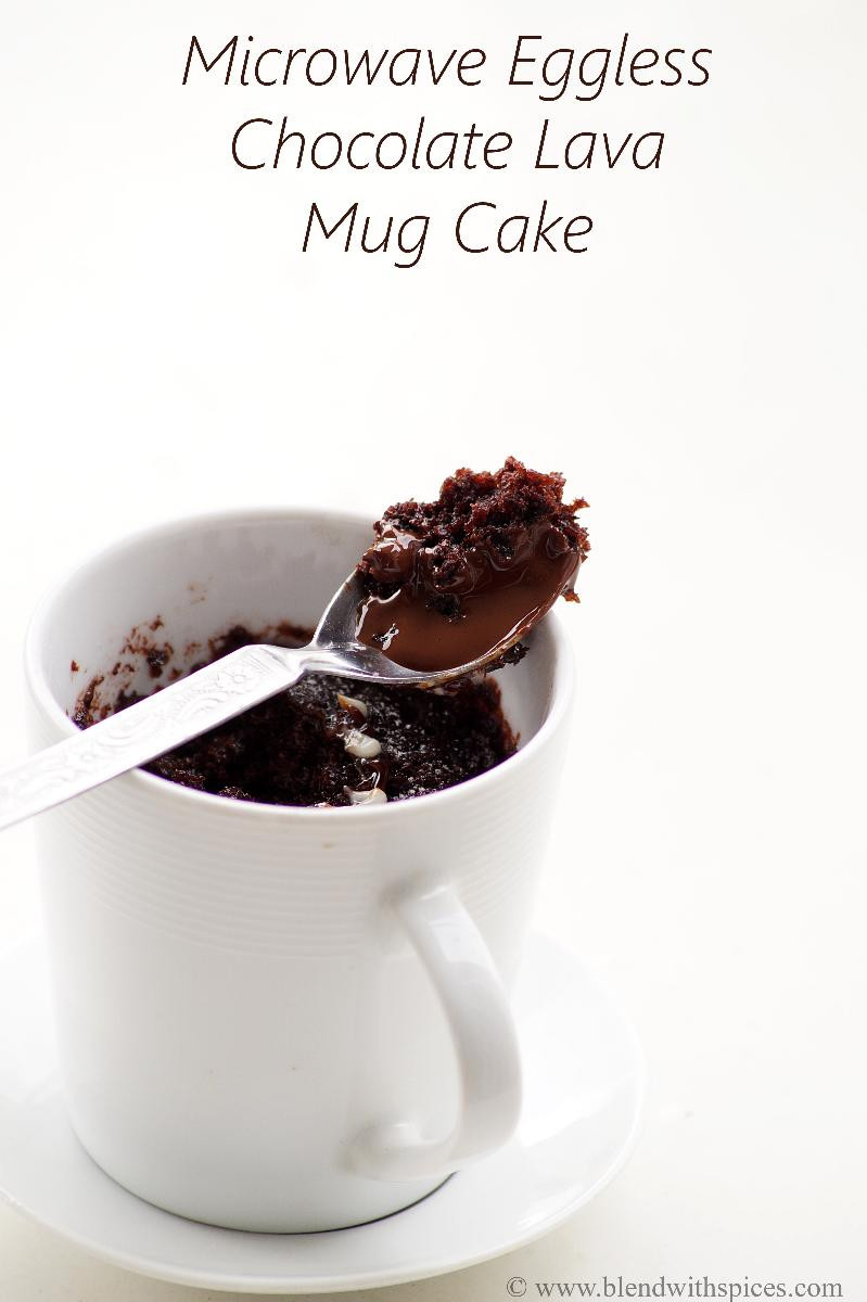 Chocolate Lava Mug Cake
 Microwave Eggless Chocolate Lava Mug Cake Recipe How to