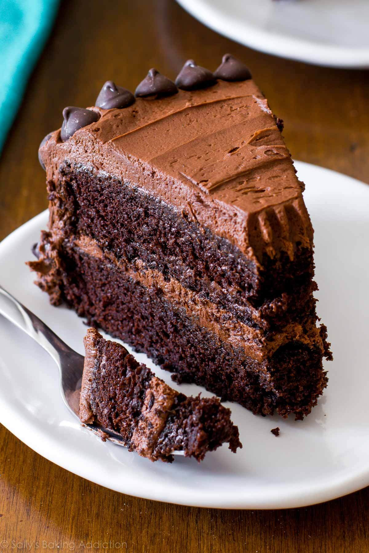 Chocolate Layer Cake
 Triple Chocolate Layer Cake