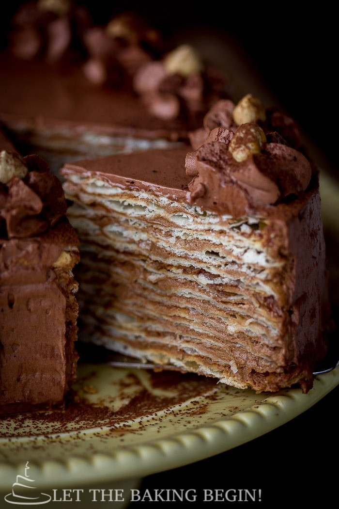 Chocolate Layer Cake Recipe
 Mikado – Layer Cake with Chocolate Custard Buttercream