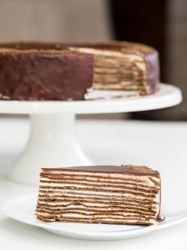 Chocolate Layer Cake Recipe
 Chocolate Layer Cake aka Spartak Cake