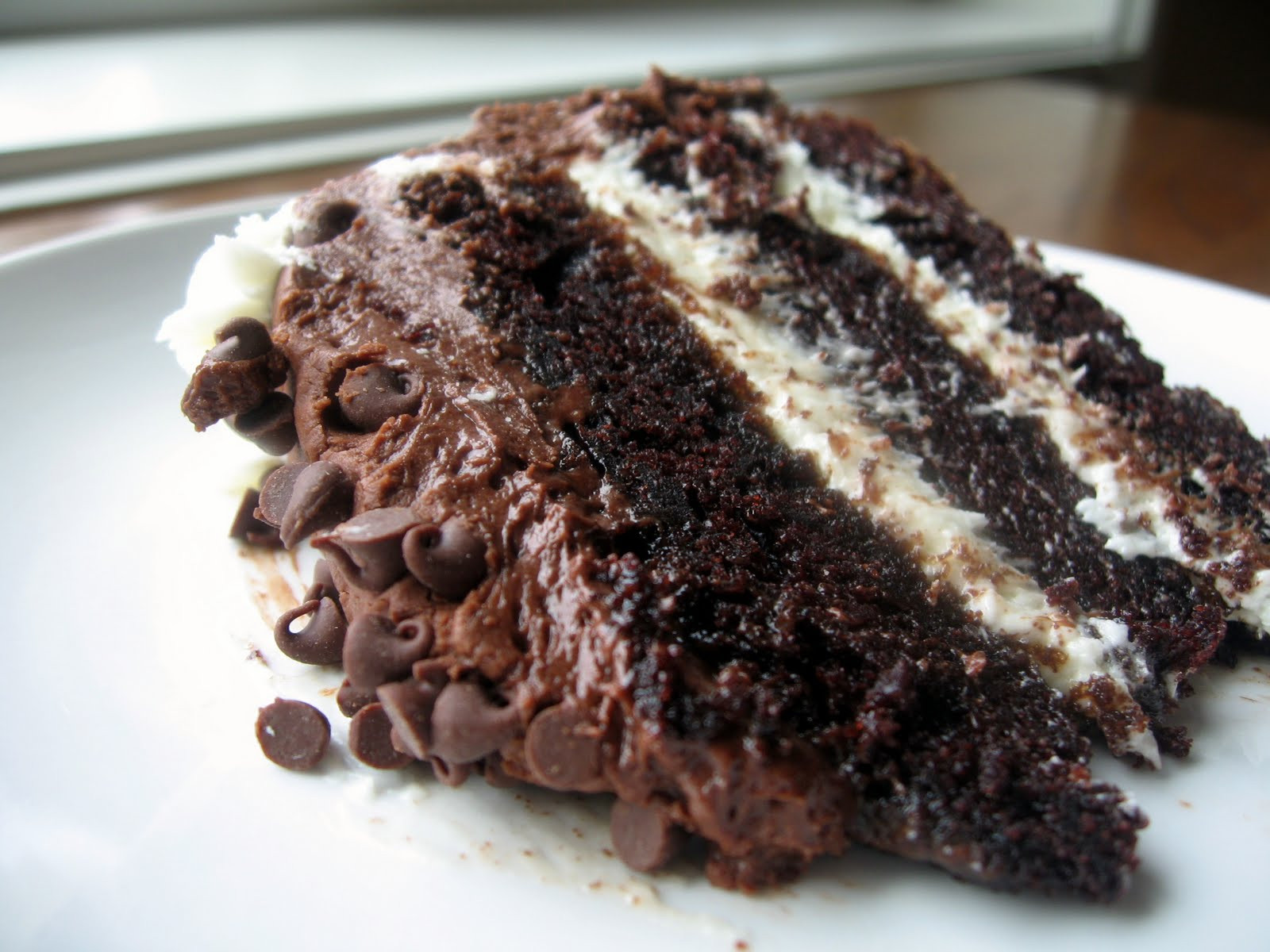 Chocolate Layer Cake
 the nonpareil baker Chocolate Layer Cake with Cream