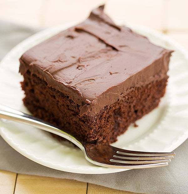 Chocolate Mocha Cake
 Chocolate Cake with Whipped Mocha Ganache Frosting