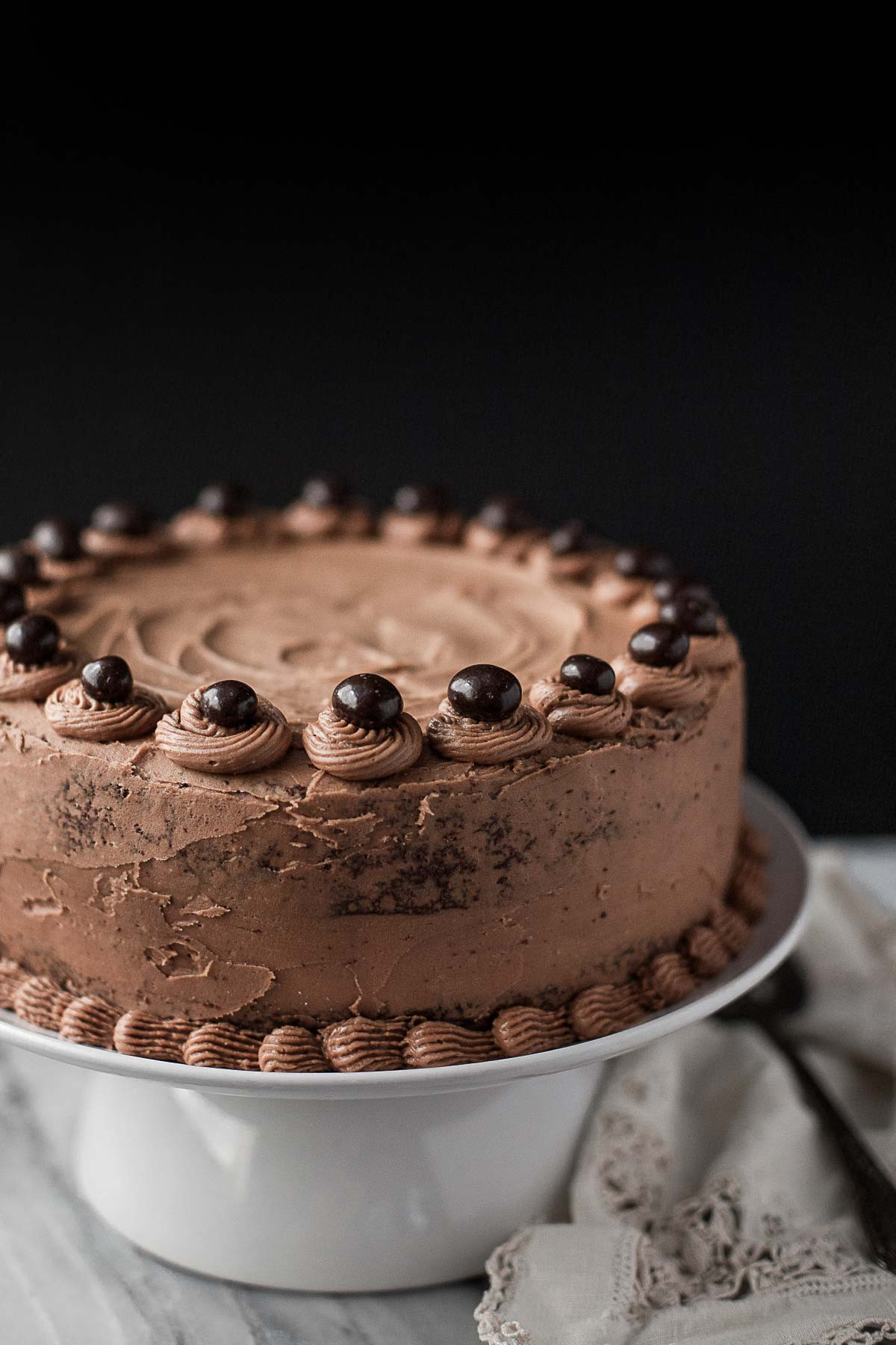 Chocolate Mocha Cake
 Grain free Chocolate Cake with Mocha Buttercream A