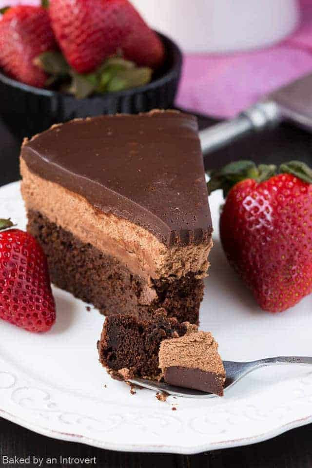 Chocolate Mousse Cake Filling
 Triple Chocolate Mousse Cake