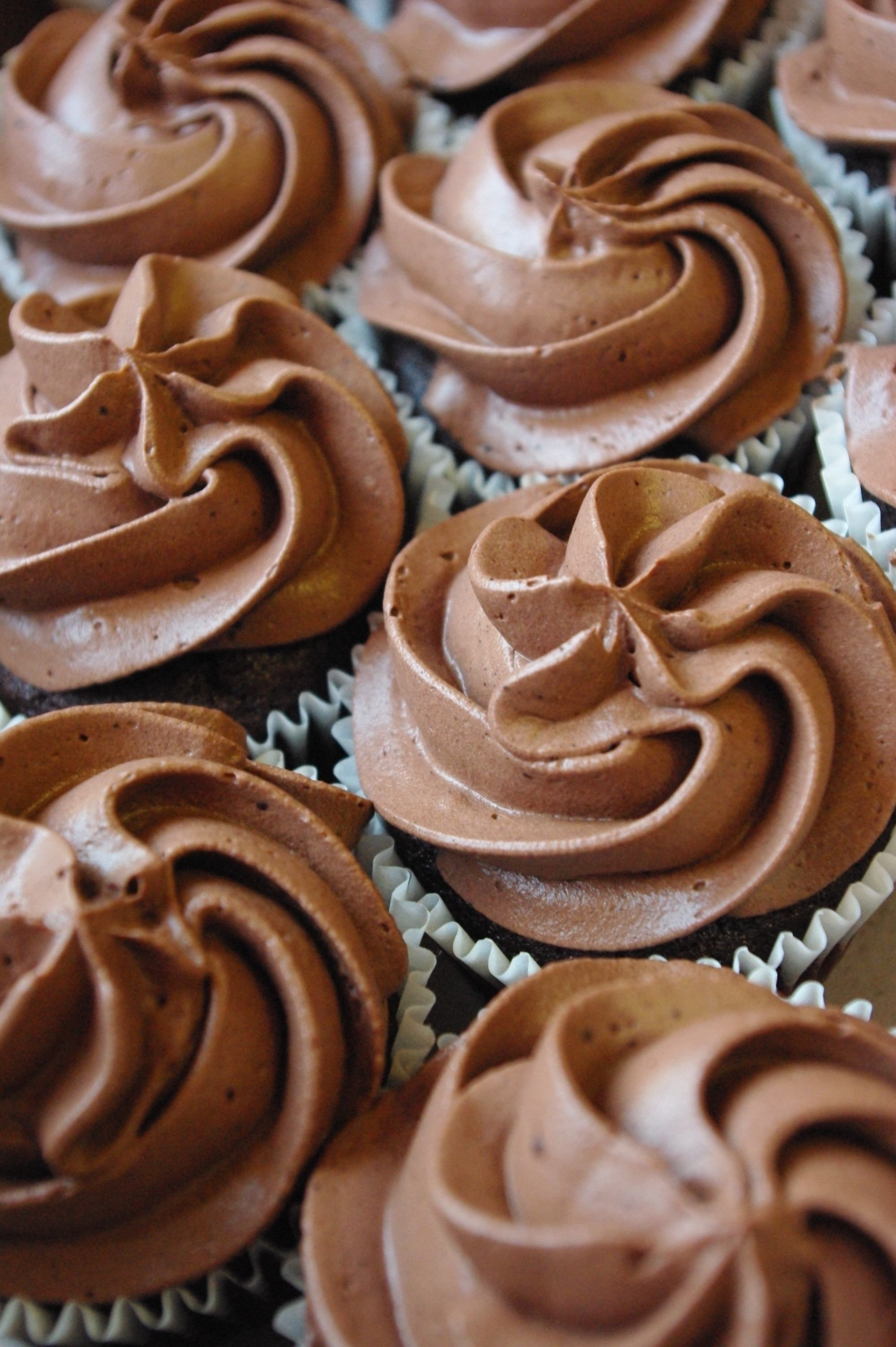 Chocolate Mousse Frosting
 Chocolate Mousse… A Cupcake…