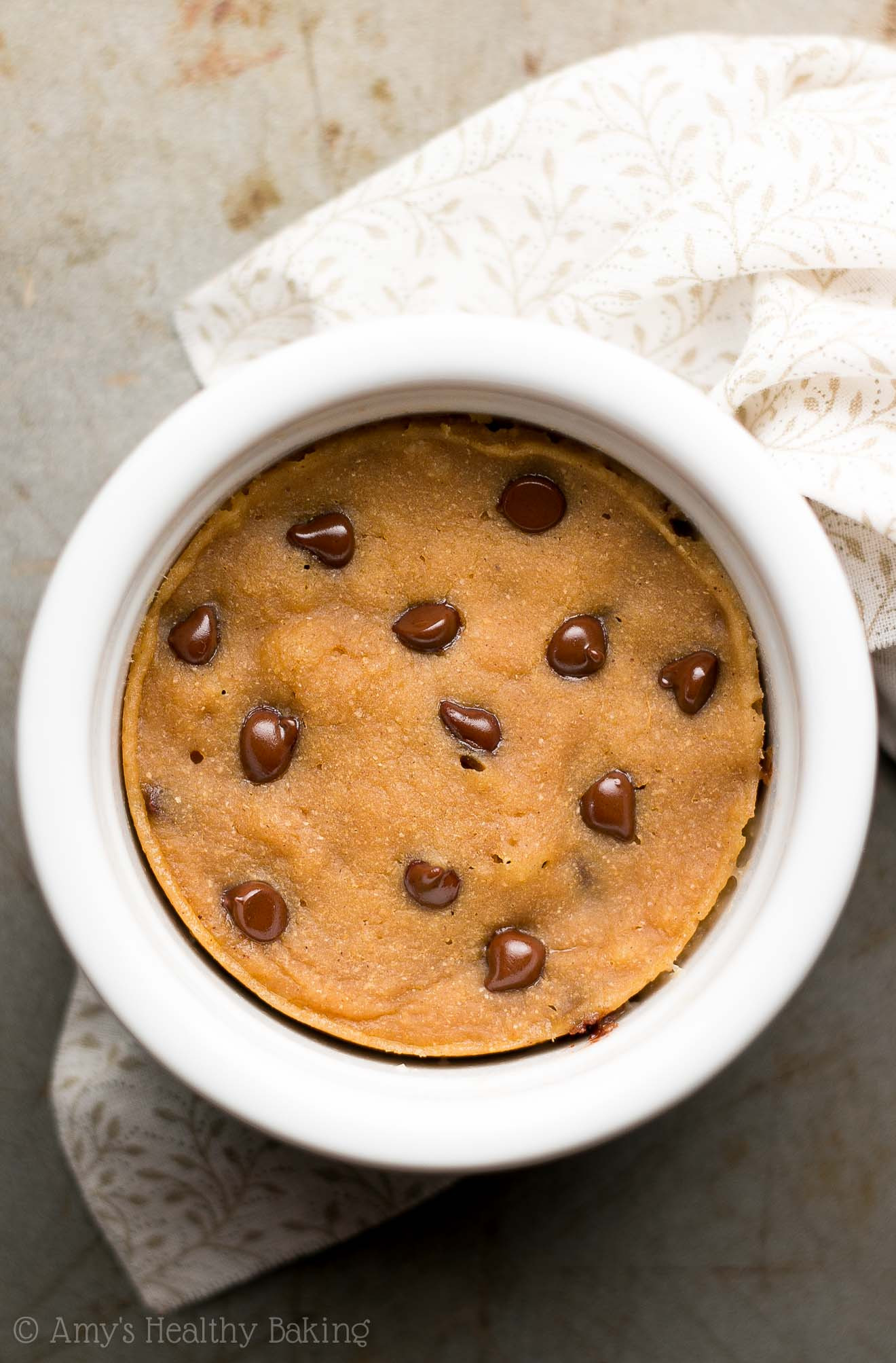 Chocolate Mug Cake Recipe
 Skinny Single Serving Chocolate Chip Gingerbread Mug Cake