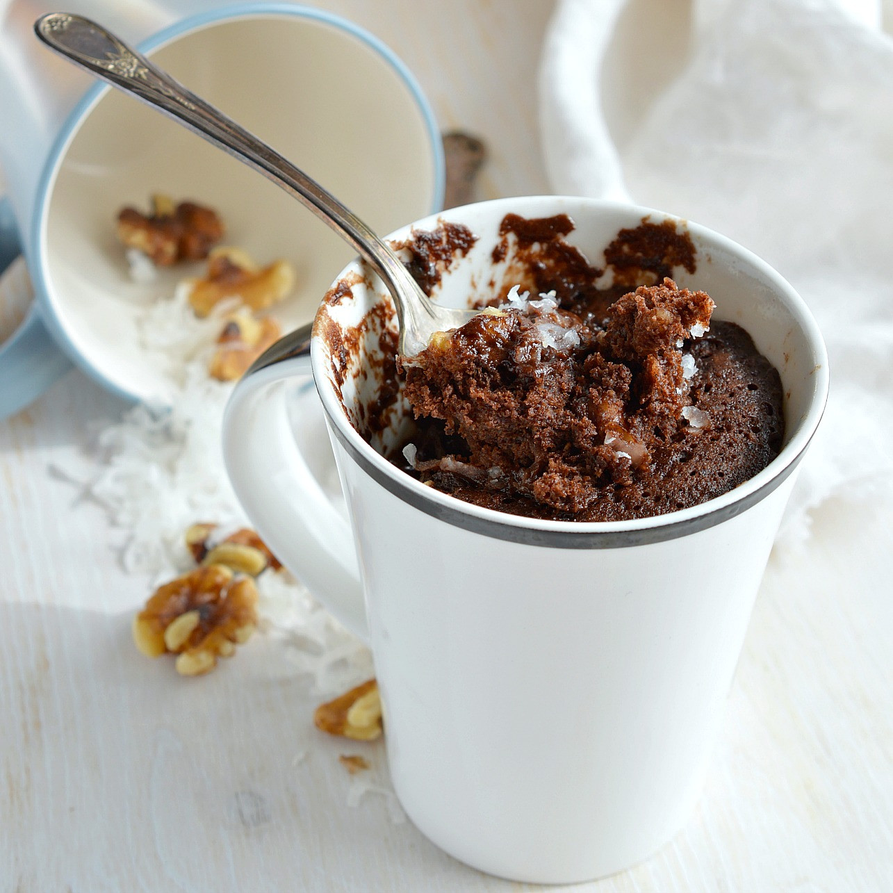 Chocolate Mug Cake Recipe
 Dairy Free German Chocolate Mug Cake Recipe WonkyWonderful