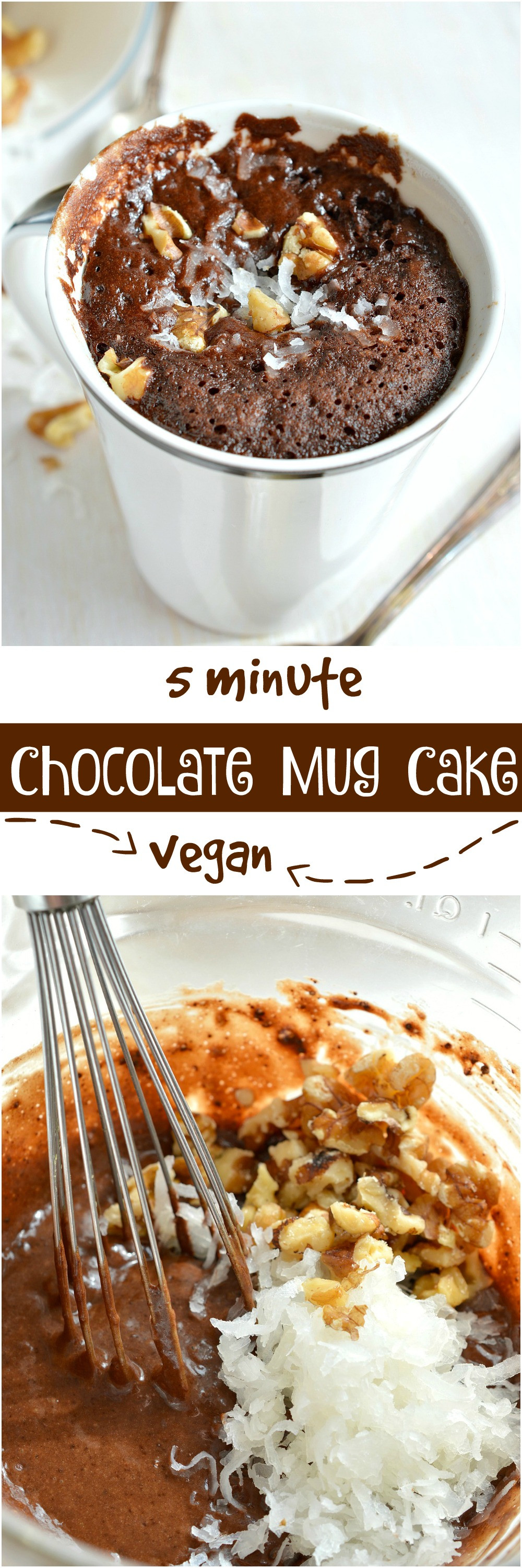 Chocolate Mug Cake Recipe
 Dairy Free German Chocolate Mug Cake Recipe WonkyWonderful