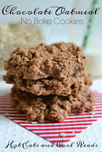Chocolate No Bake Cookies Without Peanut Butter
 Hot Eats and Cool Reads Chocolate Oatmeal No Bake Cookies