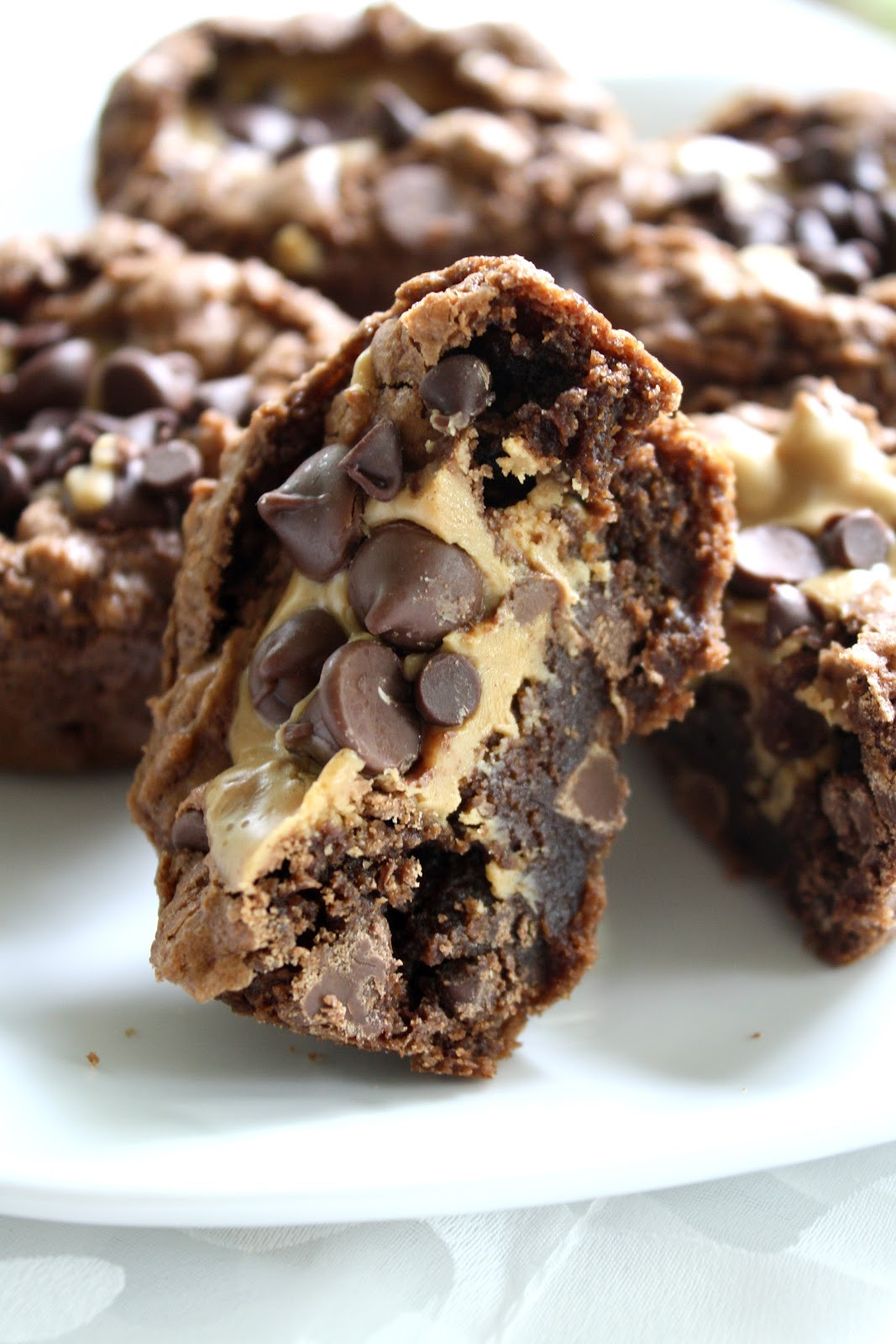 Chocolate Peanut Butter Brownies
 Chocolate Therapy Chocolate Peanut Butter Brownie Bites