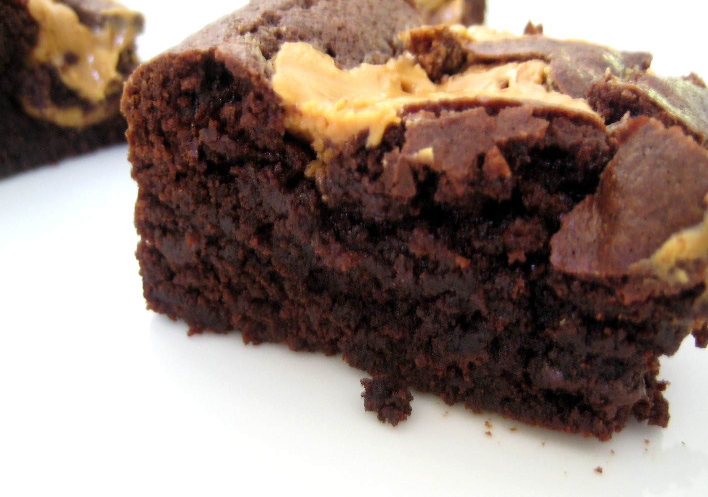 Chocolate Peanut Butter Brownies
 Bubble and Sweet Peanut Butter Chocolate Brownies