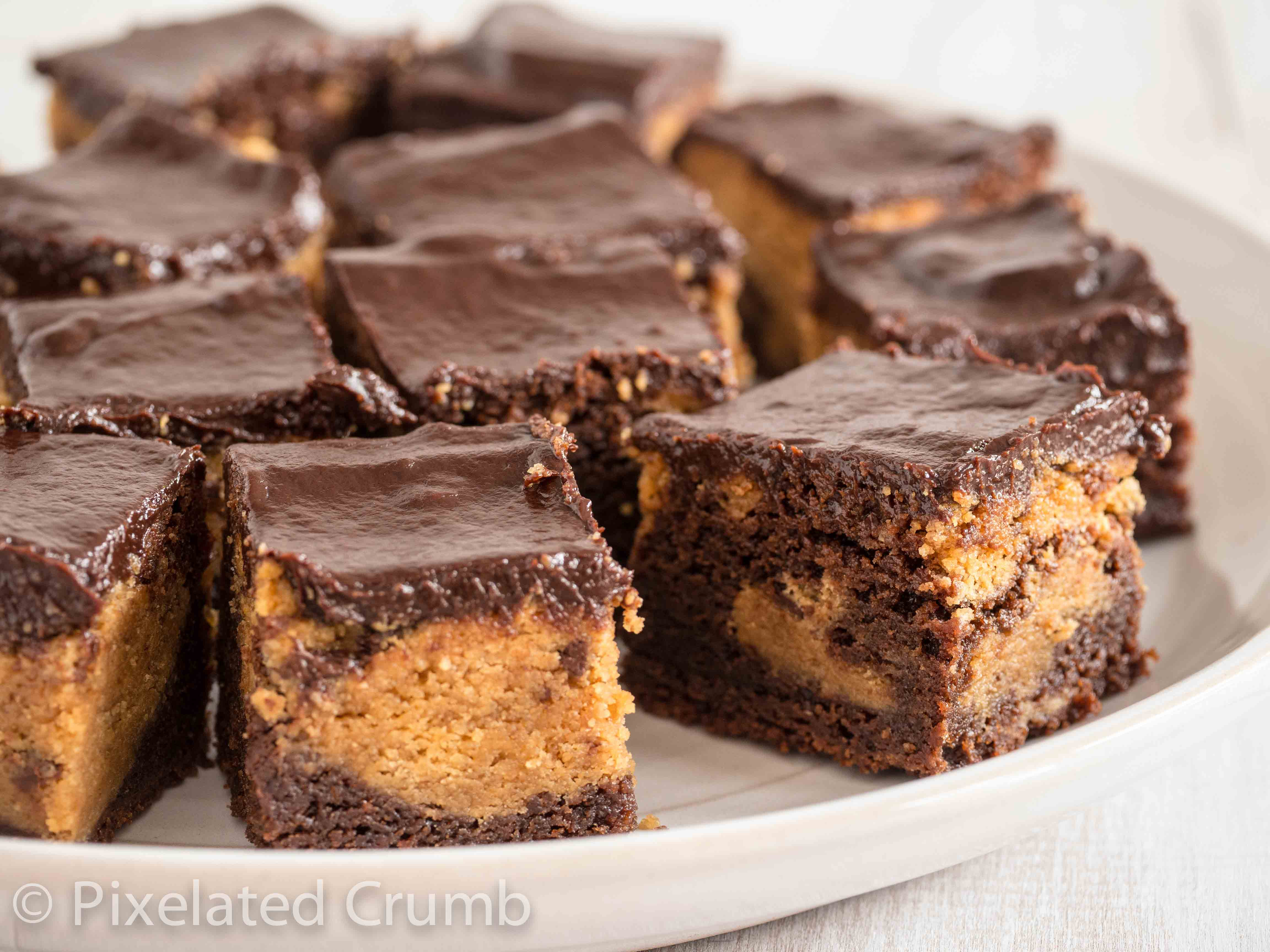 Chocolate Peanut Butter Brownies
 Peanut Butter Brownie Bites