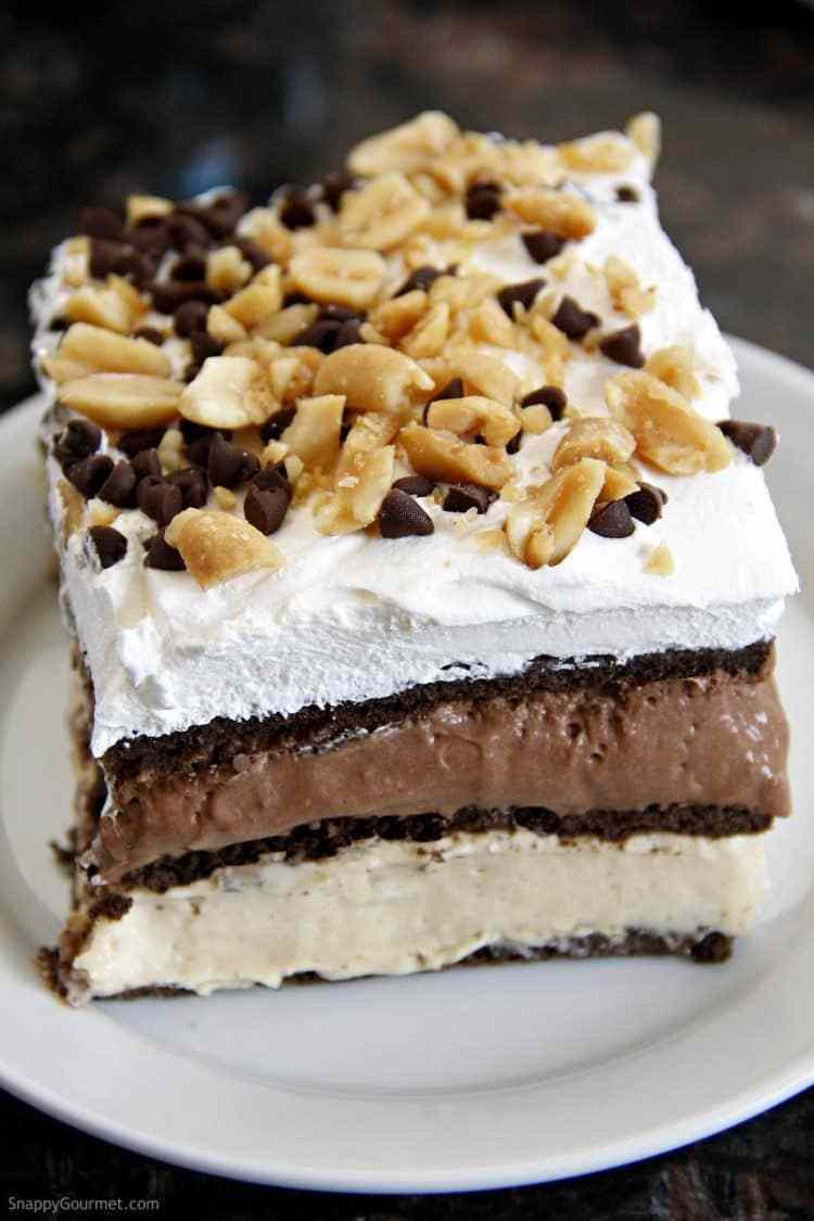 Chocolate Peanut Butter Dessert Recipe
 No Bake Chocolate Peanut Butter Lasagna Recipe Snappy