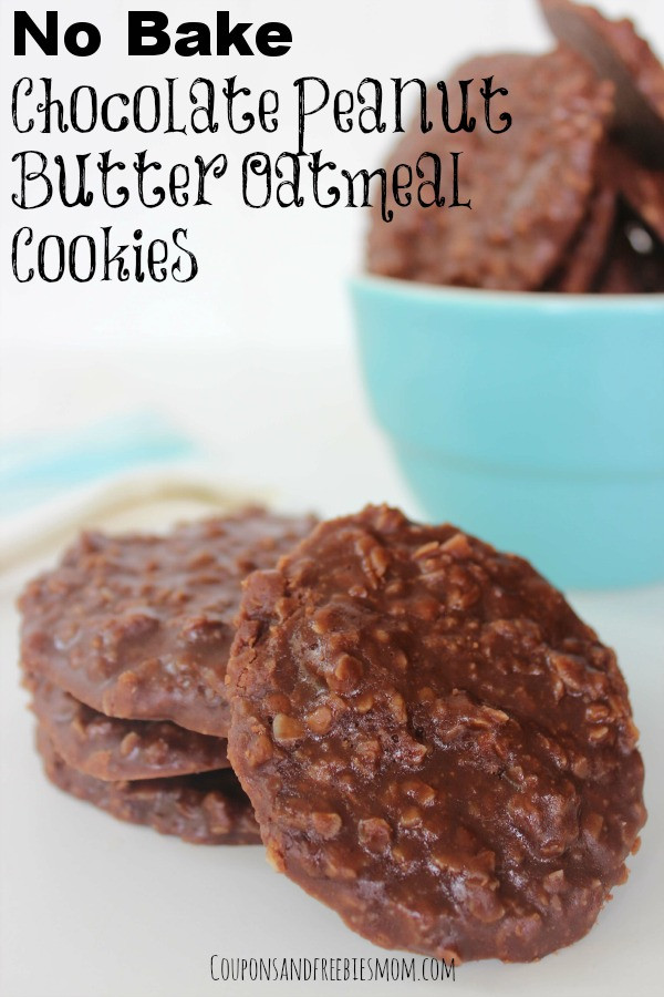 Chocolate Peanut Butter Oatmeal No Bake Cookies
 No Bake Chocolate Peanut Butter Oatmeal Cookies Coupons