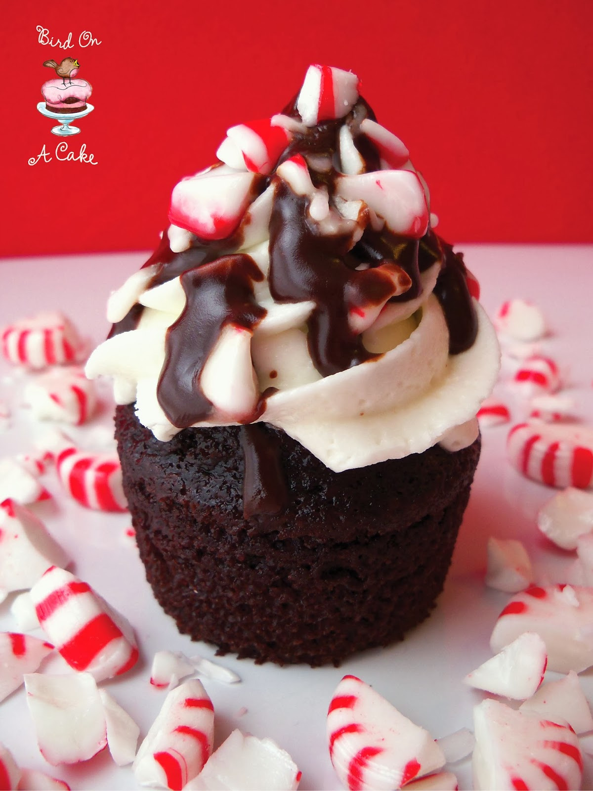 Chocolate Peppermint Cake
 Bird A Cake Chocolate Peppermint Cupcakes