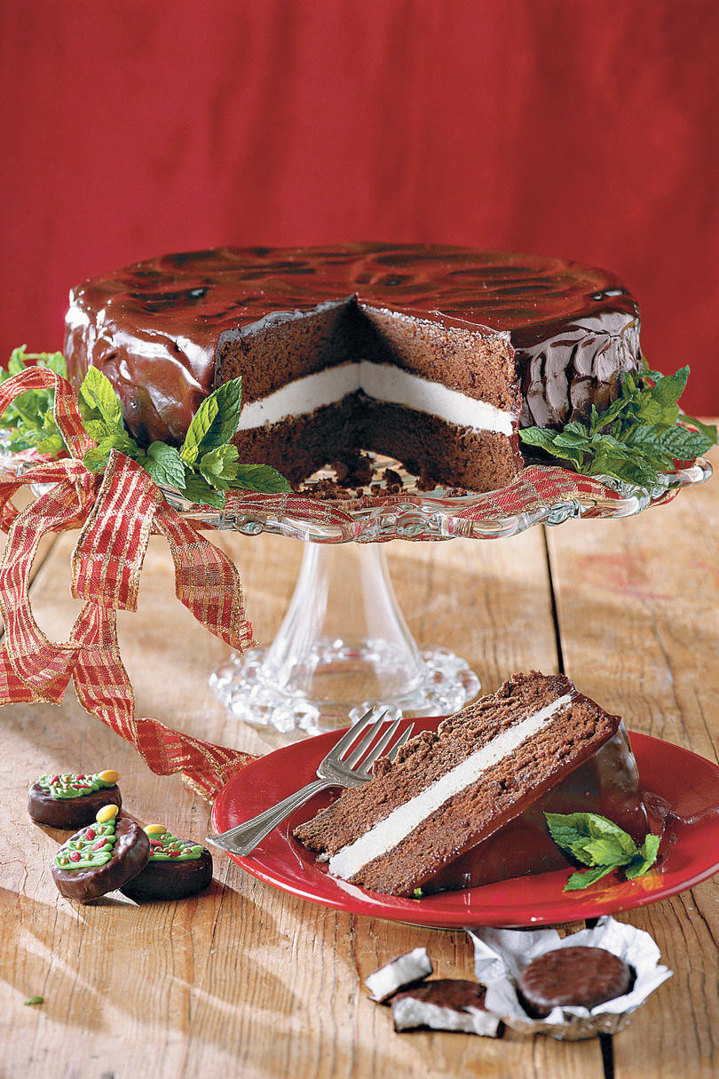 Chocolate Peppermint Cake
 Peppermint Dessert Recipes Southern Living