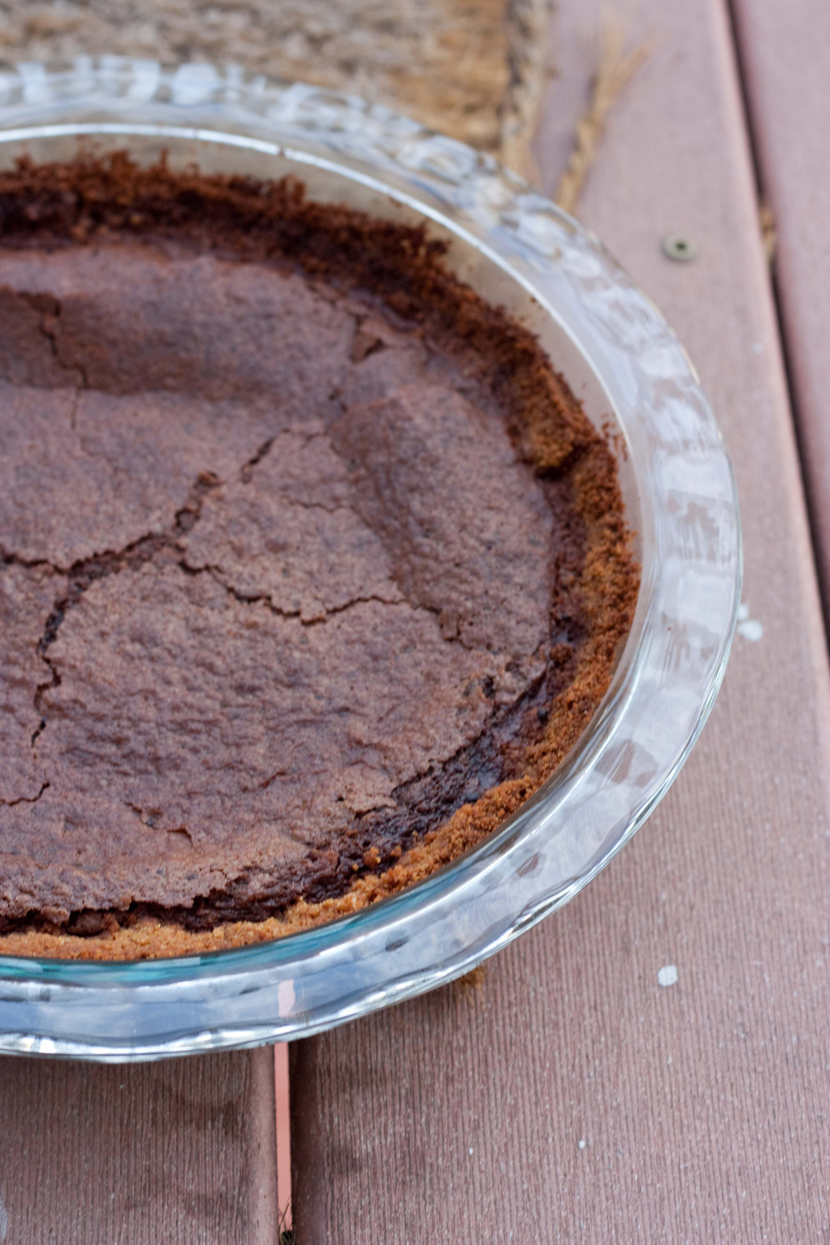 Chocolate Pie Crust
 Milk Chocolate Brownie Pie with Peanut Butter Graham