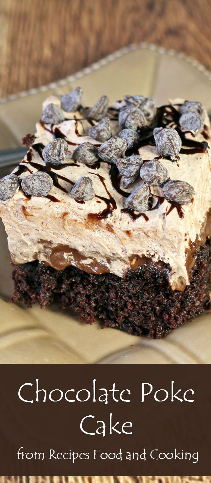 Chocolate Poke Cake
 Chocolate Poke Cake Choctoberfest Recipes Food and Cooking