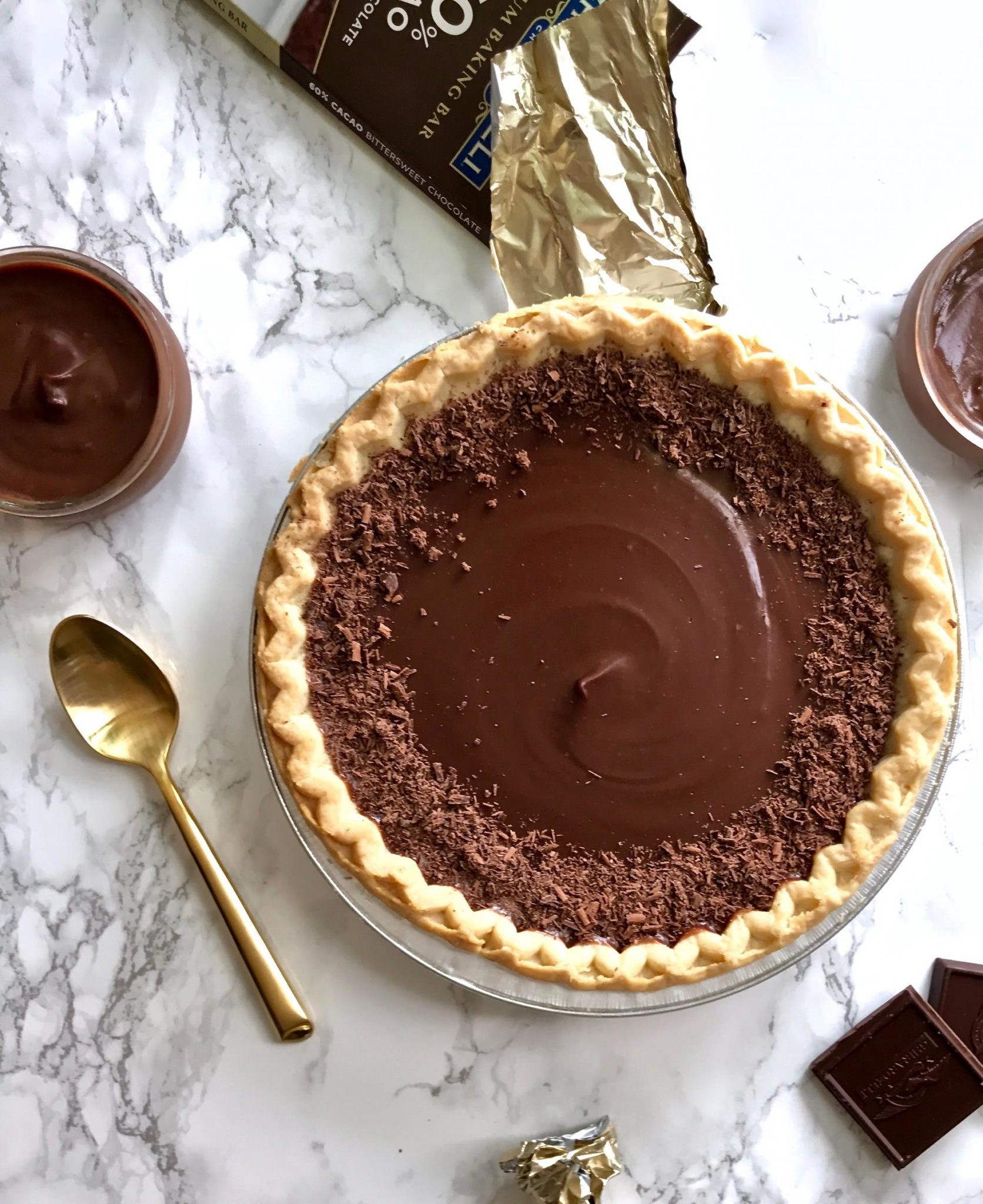 Chocolate Pudding Pie Recipe
 Chocolate Pudding Pie Recipe An Unblurred Lady
